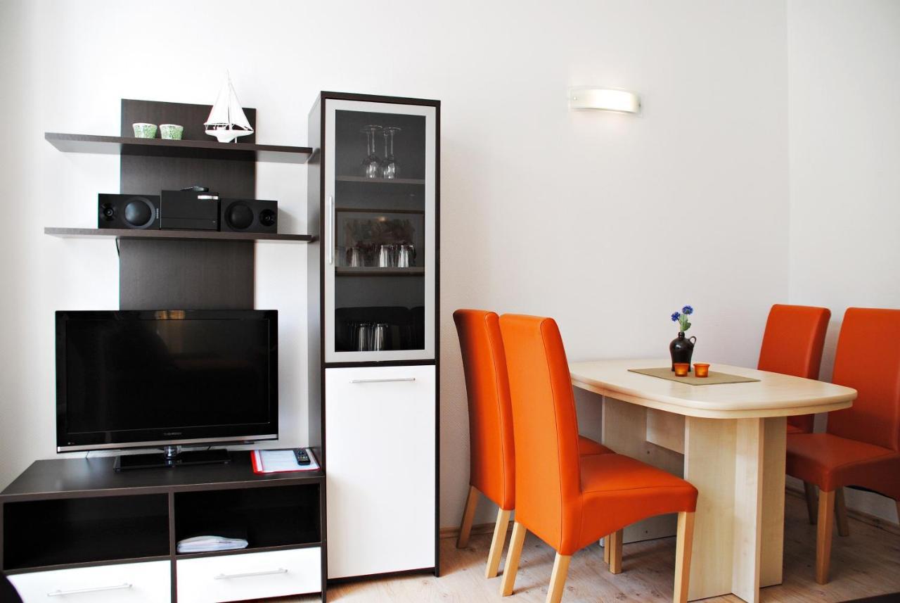 Appartementanlage-Ferienwohnungen Weisse Moewe Sassnitz Eksteriør bilde